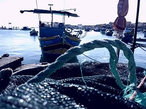 Marsaxlokk fishing Trawler Malta