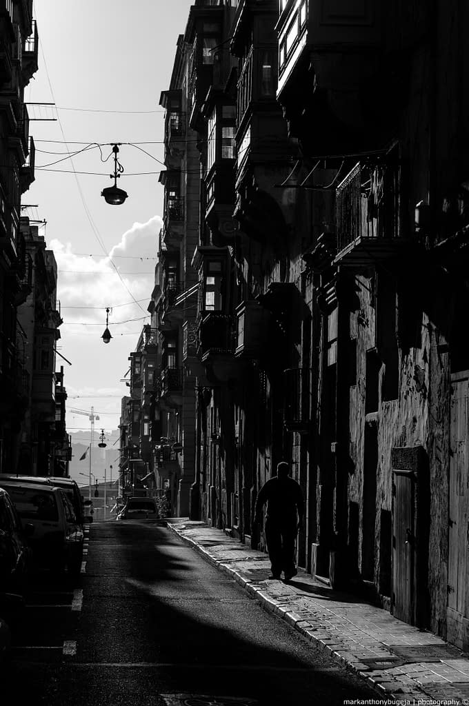 Narrow Streets in Valletta