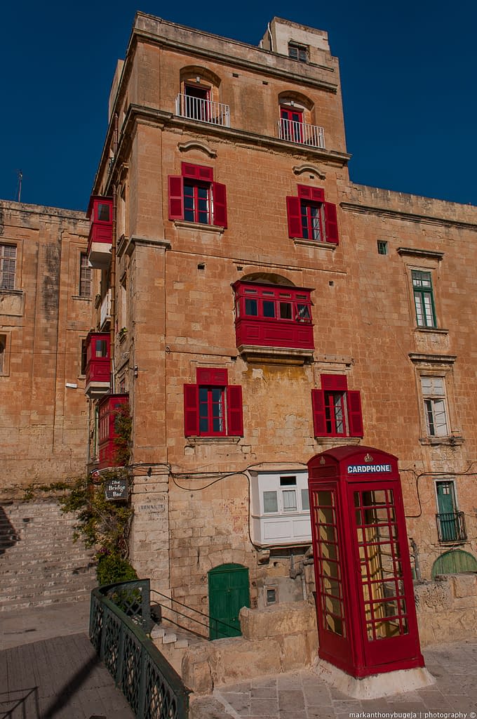 Although the last British soldier left in 1979, a strong British influence still prevails in Malta. A striking remnant of those times stands tall just off St. Barbara Bastions